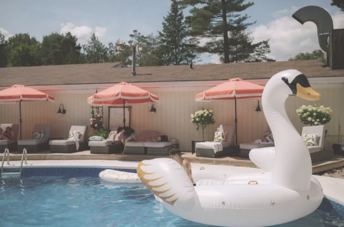 Pool area