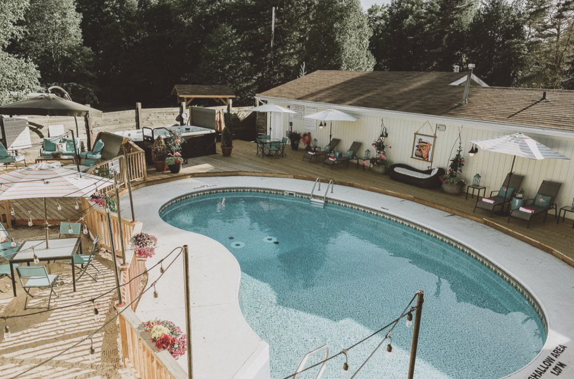 Pool area