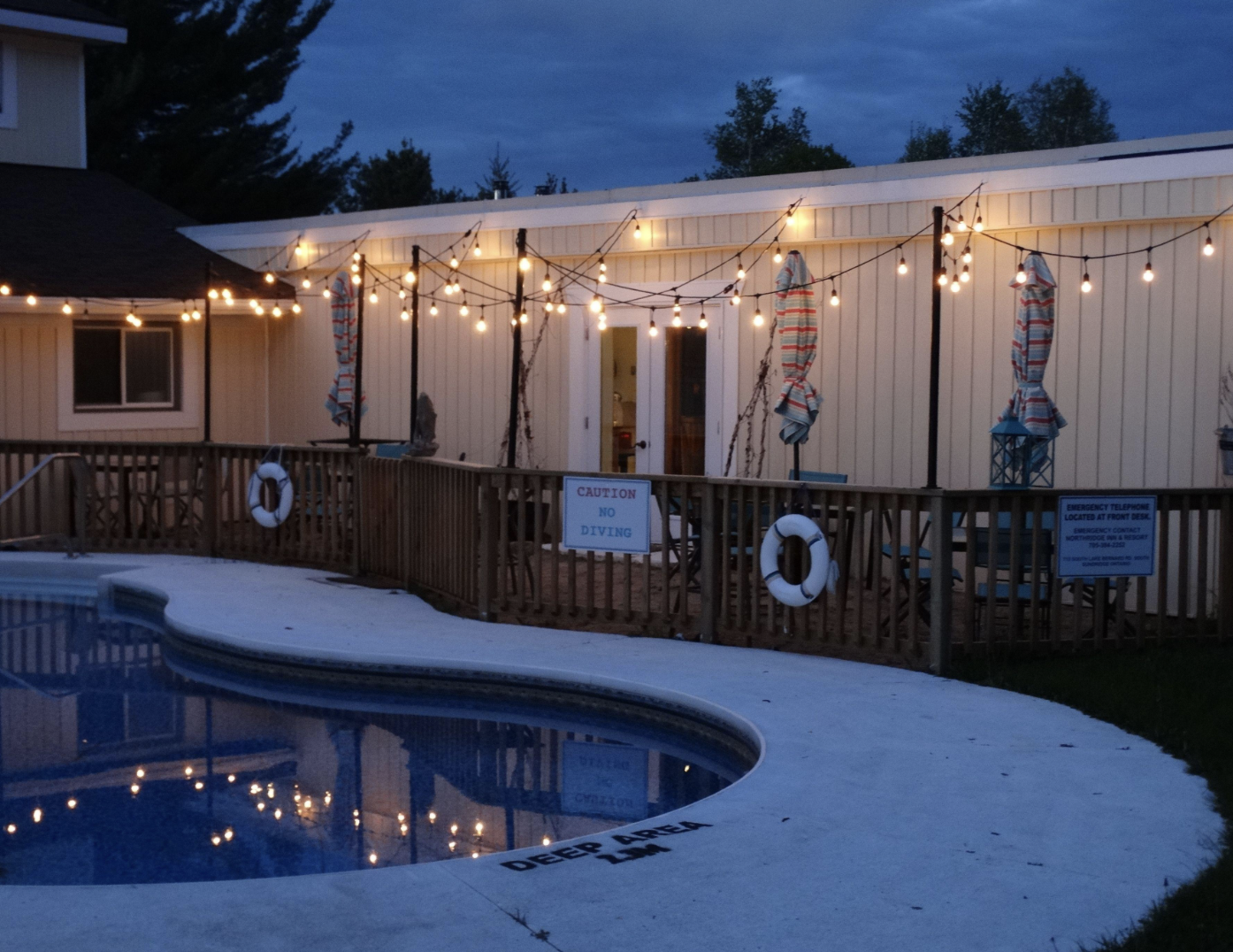 Pool area